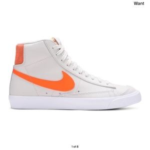 Wmns Blazer Mid '77 'Light Bone Orange'
